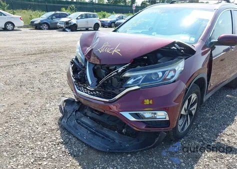 2015 Honda Cr-V Touring from USA, damaged, VIN 5J6RM4H99FL101397
